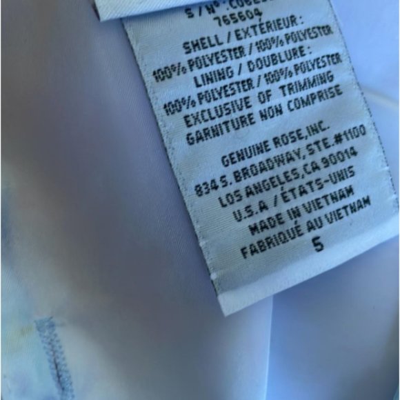 Girls' Iona Michelle Floral Dress perfect for Easter- Size 5 - Picture 4 of 6